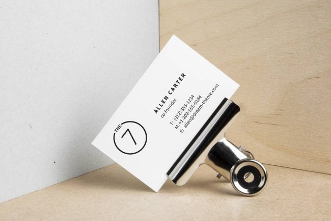 Por - Glavrida business card