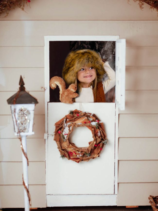 Sesión de fotos de navidad infantil en Valencia 2023