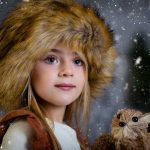 Sesión de fotos de navidad infantil en Valencia 2023