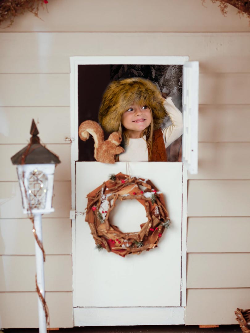 Sesión de fotos de navidad infantil en Valencia 2023