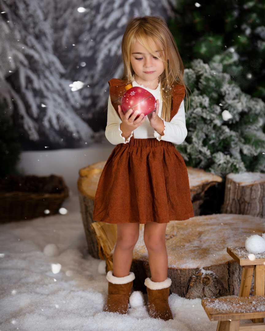 Sesión de fotos de navidad infantil en Valencia 2023