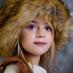 Sesión de fotos de navidad infantil en Valencia 2023