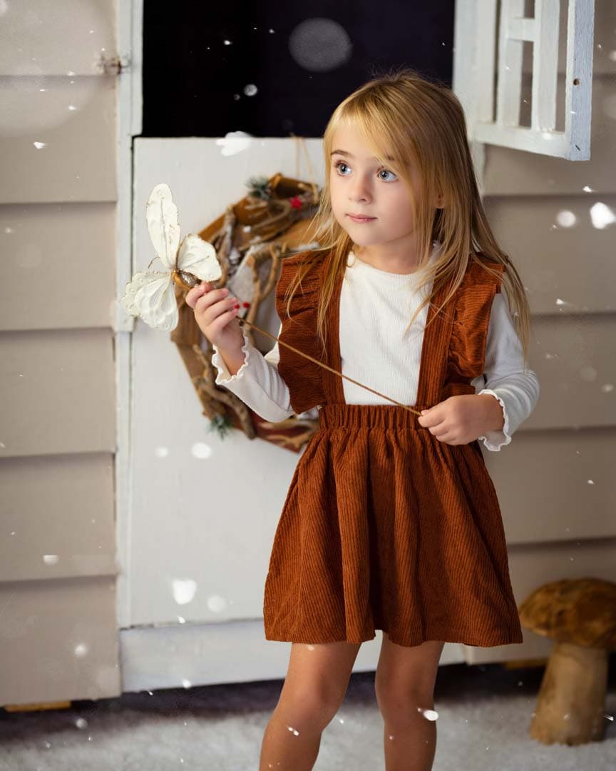 Sesión de fotos de navidad infantil en Valencia 2023
