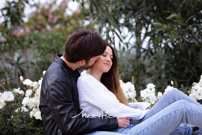 Sesión de fotos de preboda en Parque central de Valencia