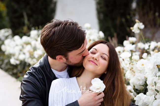 Sesión de fotos de preboda en Parque central de Valencia