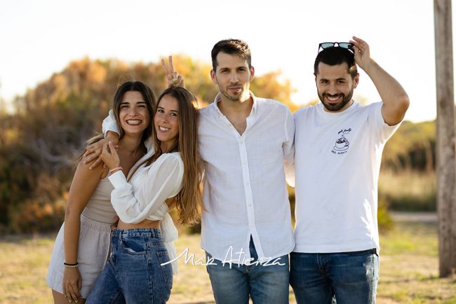 Sesión de fotos de preboda en mirador de aves en Valencia