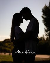 Sesión de fotos de preboda en mirador de aves en Valencia