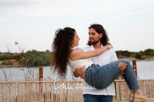 Sesión de fotos de preboda en Monforte y Albufera de Valencia