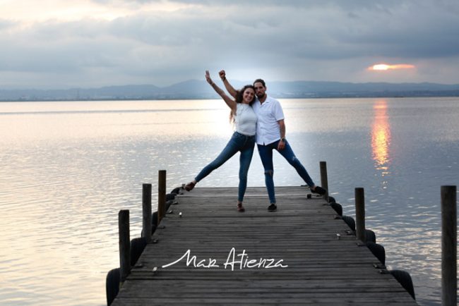Sesión de fotos de preboda en Monforte y Albufera de Valencia