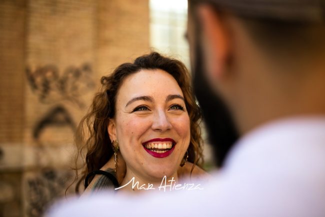 Sesión de fotos de preboda parque central de Valencia