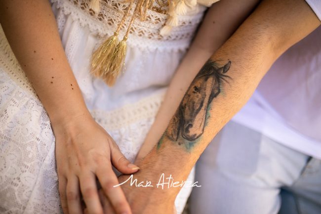 Sesión de fotos de preboda parque central de Valencia