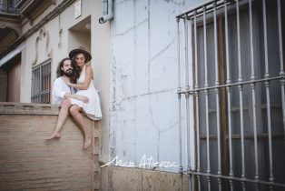 Sesión de fotos de preboda en Pedralba, Valencia