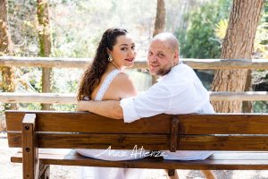 Sesión de fotos de preboda en San Vicente de Liria