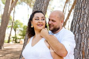 Sesión de fotos de preboda en San Vicente de Liria