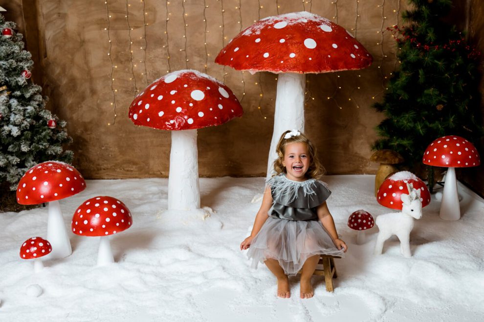 ¿Y si mi hijo no se porta bien durante la sesión de Navidad?