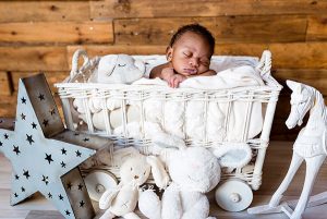 Sesión de fotos de bebé recién nacido en Valencia capital