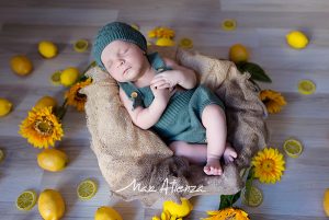 Sesión de fotos de bebé recién nacido en Valencia capital