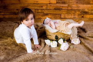 Sesión de fotos de bebé recién nacido en Valencia capital