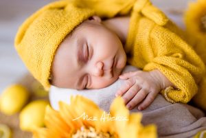 Sesión de fotos de bebé recién nacido en Valencia capital